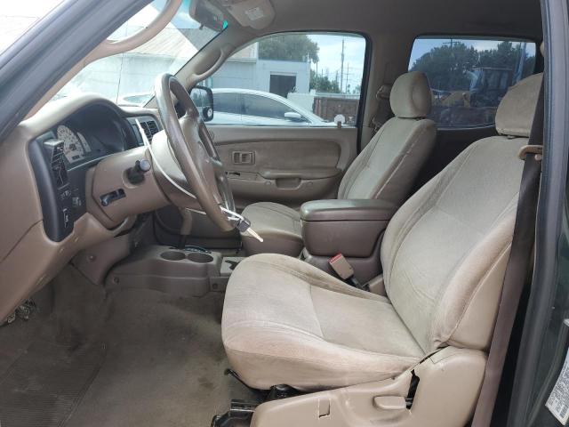 5TEGN92N62Z019930 - 2002 TOYOTA TACOMA DOUBLE CAB PRERUNNER GREEN photo 7