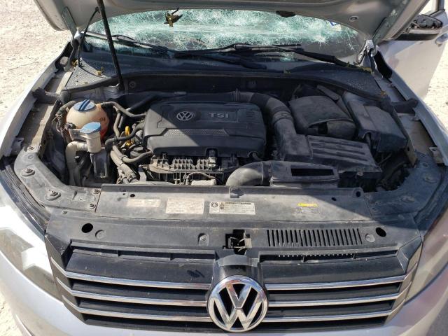 1VWAS7A32FC021548 - 2015 VOLKSWAGEN PASSAT S SILVER photo 11