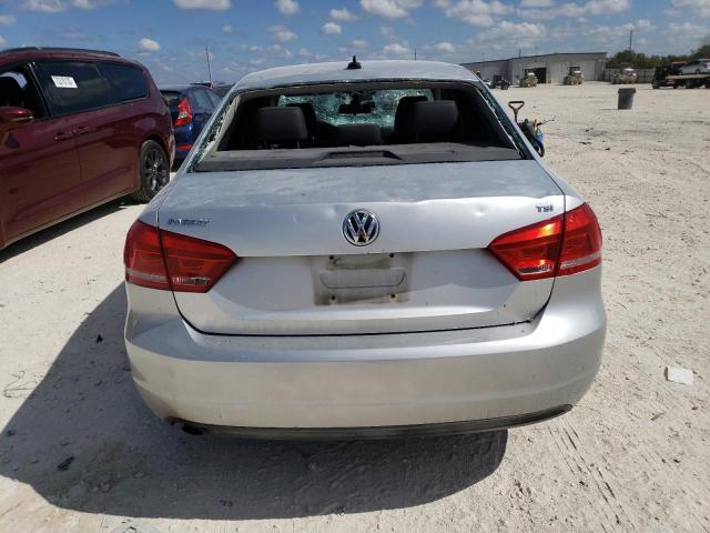 1VWAS7A32FC021548 - 2015 VOLKSWAGEN PASSAT S SILVER photo 6