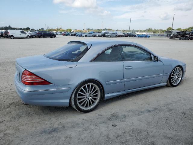 WDBPJ75J13A034516 - 2003 MERCEDES-BENZ CL 500 BLUE photo 3