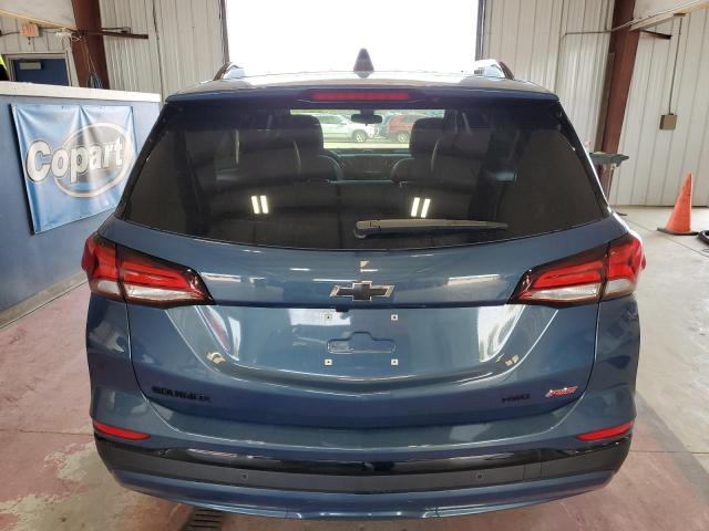 3GNAXWEG3RL252096 - 2024 CHEVROLET EQUINOX RS BLUE photo 6