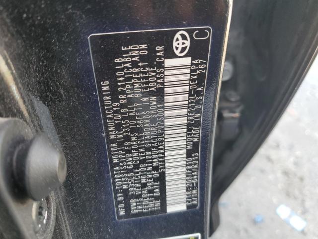 5YFEPRAE9LP075001 - 2020 TOYOTA COROLLA LE 黑色 照片 12