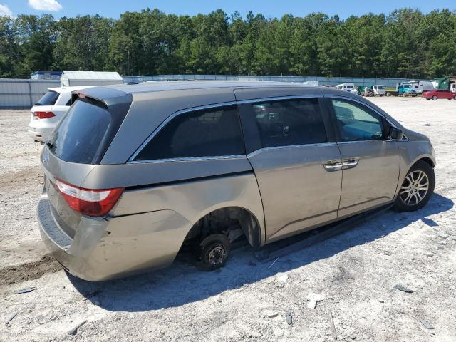 5FNRL5H69BB100753 - 2011 HONDA ODYSSEY EXL TAN photo 3