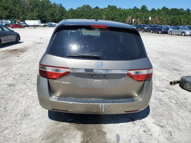 5FNRL5H69BB100753 - 2011 HONDA ODYSSEY EXL TAN photo 6