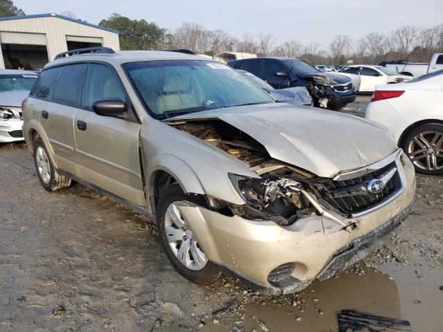 4S4BP60C087306521 - 2008 SUBARU OUTBACK GOLD photo 4