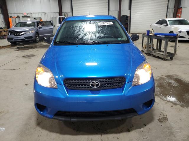 2T1KR32E88C691725 - 2008 TOYOTA COROLLA MA XR BLUE photo 5