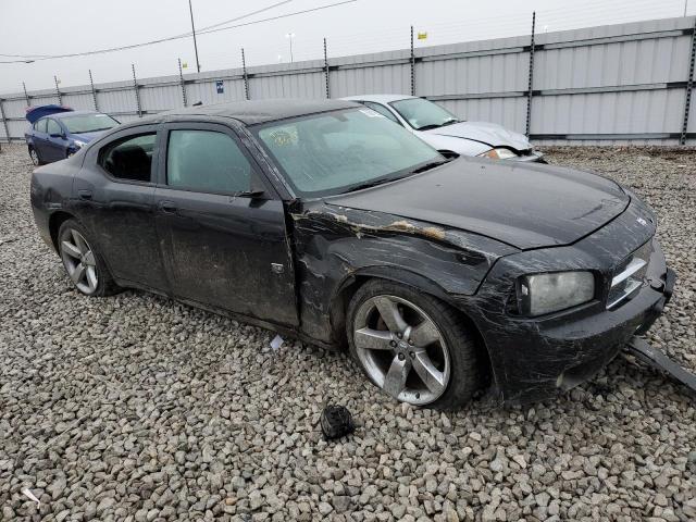 2B3KA33G98H306705 - 2008 DODGE CHARGER SXT BLACK photo 4