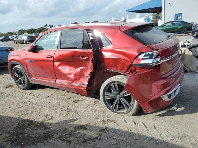 1V2ME2CA3MC231223 - 2021 VOLKSWAGEN ATLAS CROS SE RED photo 2