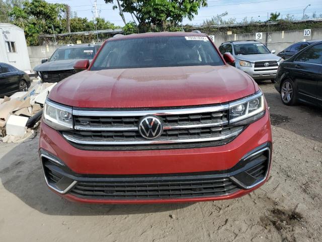 1V2ME2CA3MC231223 - 2021 VOLKSWAGEN ATLAS CROS SE RED photo 5
