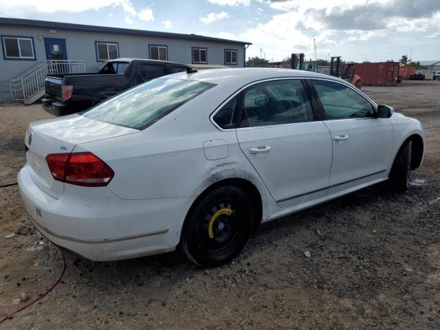 1VWCP7A34DC085839 - 2013 VOLKSWAGEN PASSAT SEL Белый фото 3