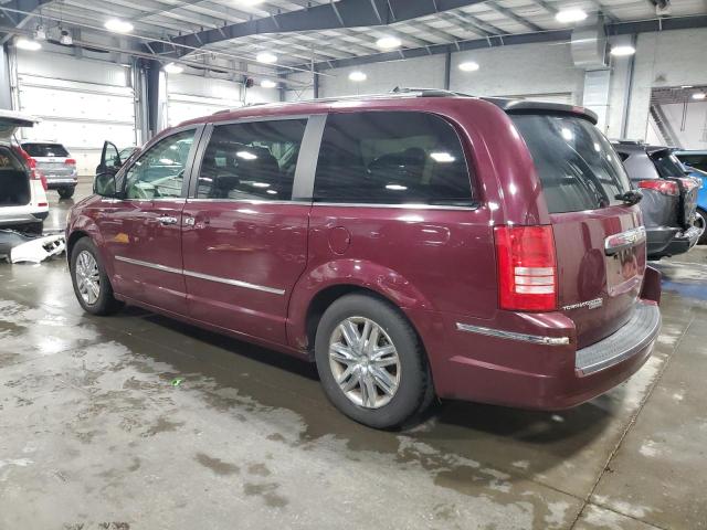 2A8HR64X18R735437 - 2008 CHRYSLER TOWN & COU LIMITED BURGUNDY photo 2