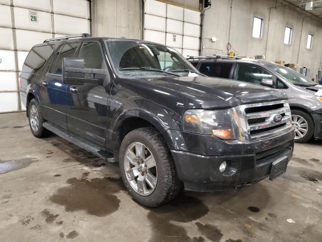 1FMJK2A5XAEB58320 - 2010 FORD EXPEDITION EL LIMITED BLACK photo 4