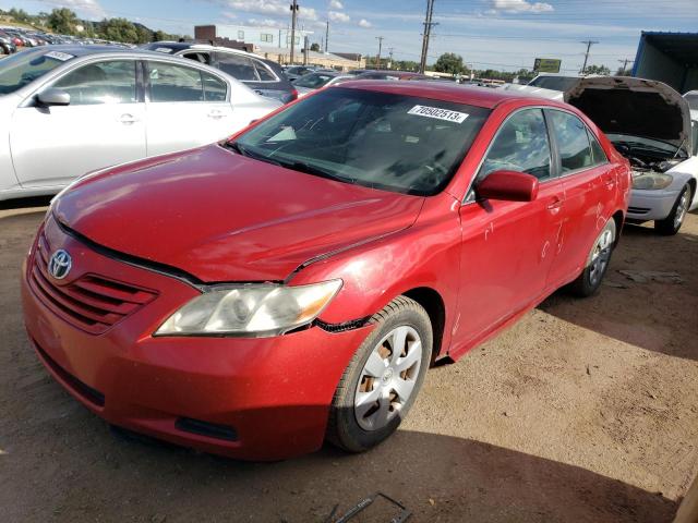 4T1BE46K39U325737 - 2009 TOYOTA CAMRY BASE RED photo 1