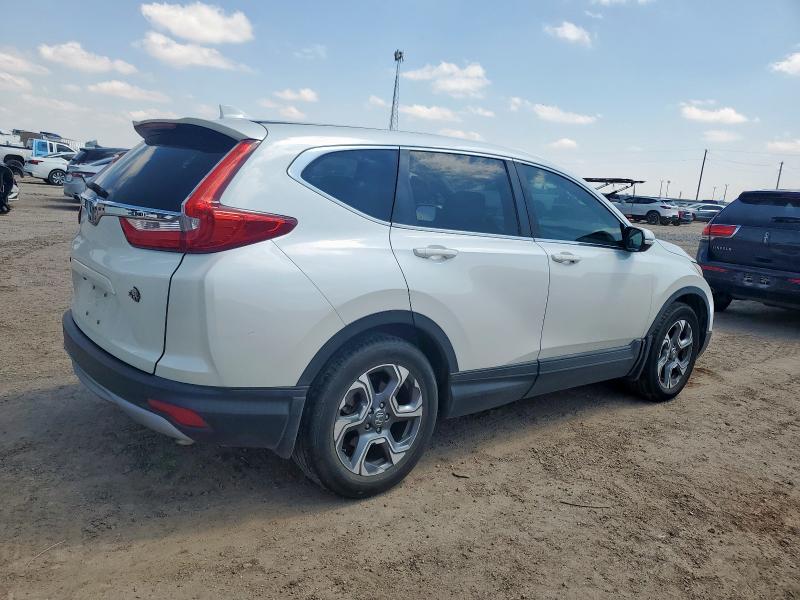 2HKRW1H58JH504084 - 2018 HONDA CR-V EX WHITE photo 3