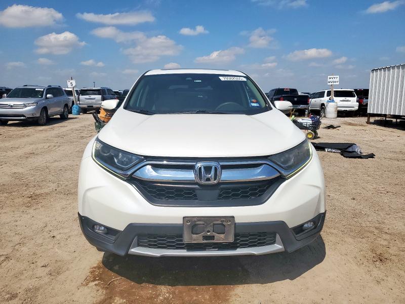 2HKRW1H58JH504084 - 2018 HONDA CR-V EX WHITE photo 5
