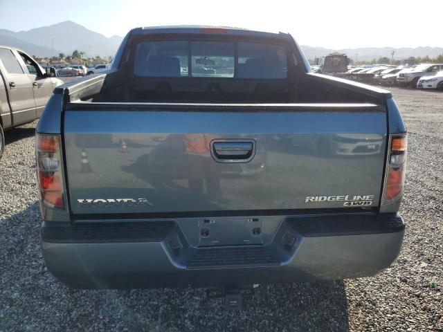 2HJYK16476H532956 - 2006 HONDA RIDGELINE RTS BLUE photo 6