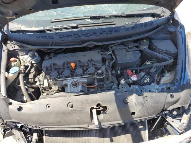 2HGFG1B80BH507379 - 2011 HONDA CIVIC EX BLUE photo 11