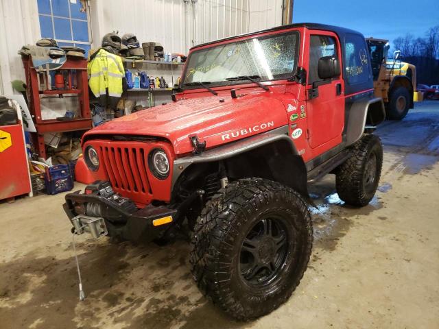 1J4FA69S26P733739 - 2006 JEEP WRANGLER / RUBICON RED photo 1