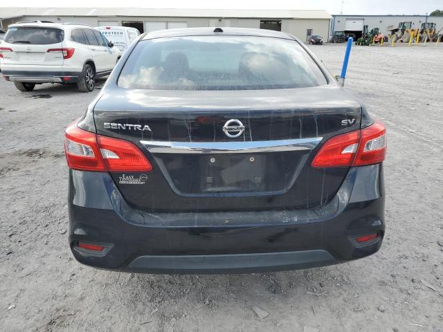 3N1AB7AP9GL660010 - 2016 NISSAN SENTRA S BLACK photo 6