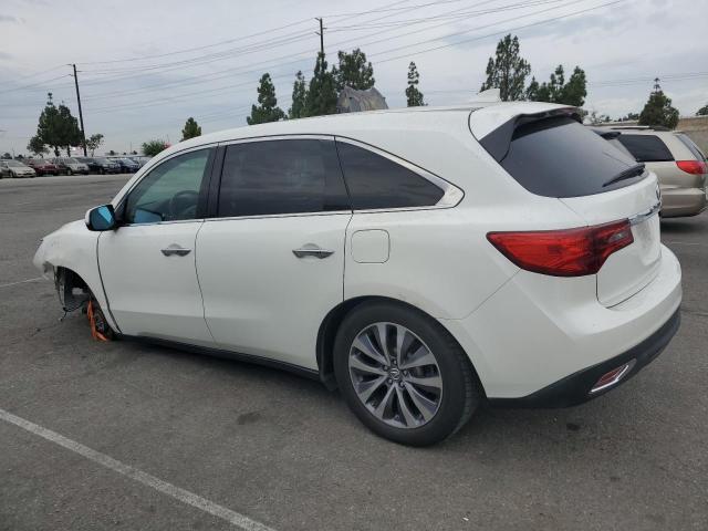 5FRYD3H44FB014377 - 2015 ACURA MDX TECHNOLOGY WHITE photo 2