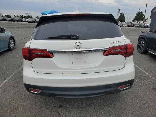5FRYD3H44FB014377 - 2015 ACURA MDX TECHNOLOGY WHITE photo 6