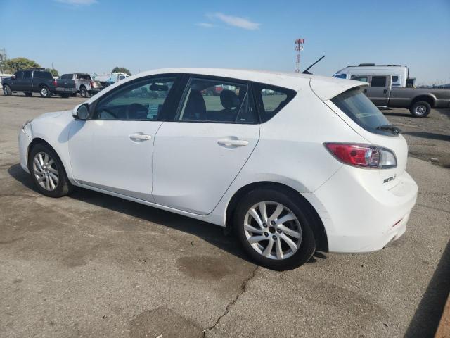 JM1BL1M85C1685309 - 2012 MAZDA 3 I WHITE photo 2