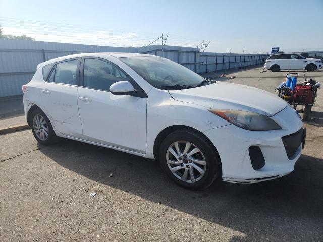 JM1BL1M85C1685309 - 2012 MAZDA 3 I WHITE photo 4