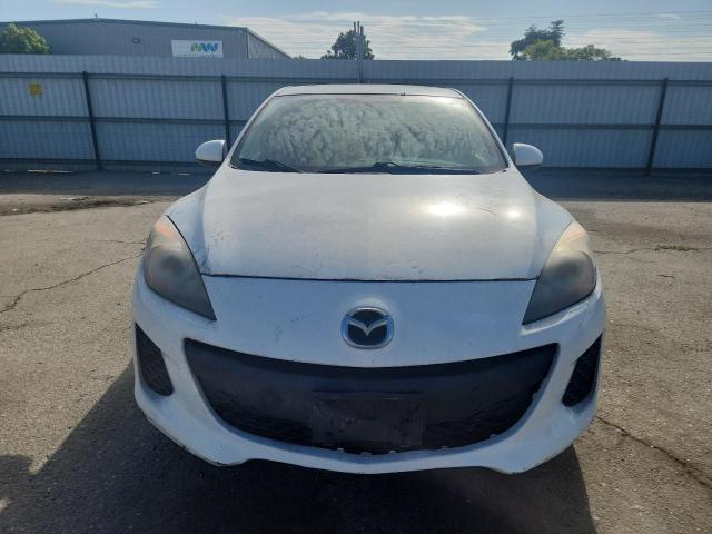 JM1BL1M85C1685309 - 2012 MAZDA 3 I WHITE photo 5