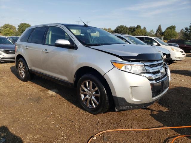 2FMDK3JC6BBB26284 - 2011 FORD EDGE SEL SILVER photo 4