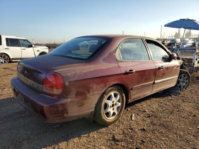 KMHWF35V51A412758 - 2001 HYUNDAI SONATA GLS MAROON photo 3