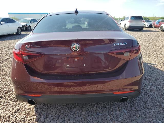 ZARFAEDN5J7567359 - 2018 ALFA ROMEO GIULIA Q4 ბურგუნდია ფოტო 6