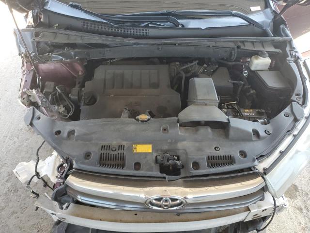 5TDJKRFH8FS114267 - 2015 TOYOTA HIGHLANDER XLE Қызыл фото 12
