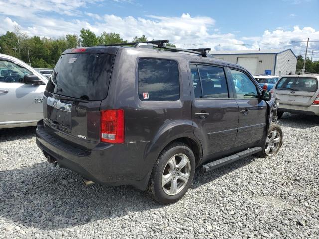5FNYF4H57DB028765 - 2013 HONDA PILOT EXL BROWN photo 3