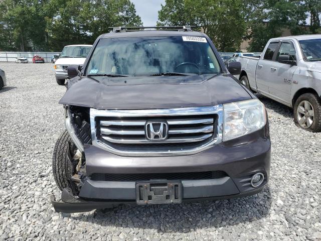 5FNYF4H57DB028765 - 2013 HONDA PILOT EXL BROWN photo 5