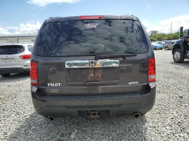5FNYF4H57DB028765 - 2013 HONDA PILOT EXL BROWN photo 6