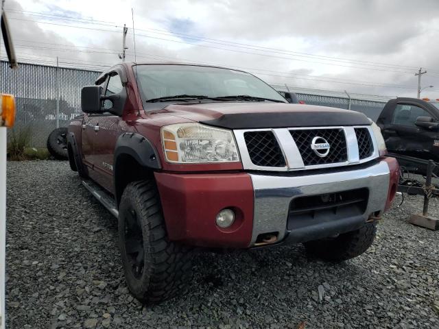 1N6BA07B46N510082 - 2006 NISSAN TITAN XE BURGUNDY photo 4