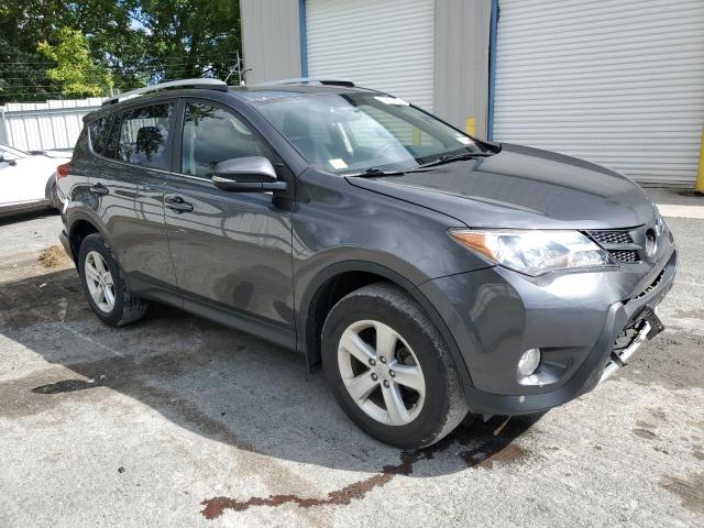 JTMRFREV7ED058105 - 2014 TOYOTA RAV4 XLE GRAY photo 4