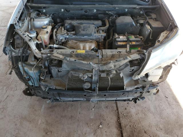 JTMBFREV3DD012075 - 2013 TOYOTA RAV4 LE SILVER photo 12