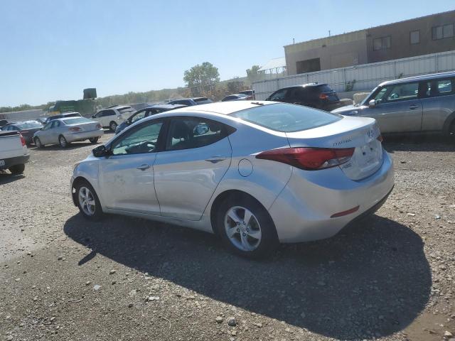 5NPDH4AE3FH649847 - 2015 HYUNDAI ELANTRA SE SILVER photo 2