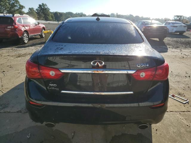 JN1BV7AR1FM401772 - 2015 INFINITI Q50 BASE BLACK photo 6