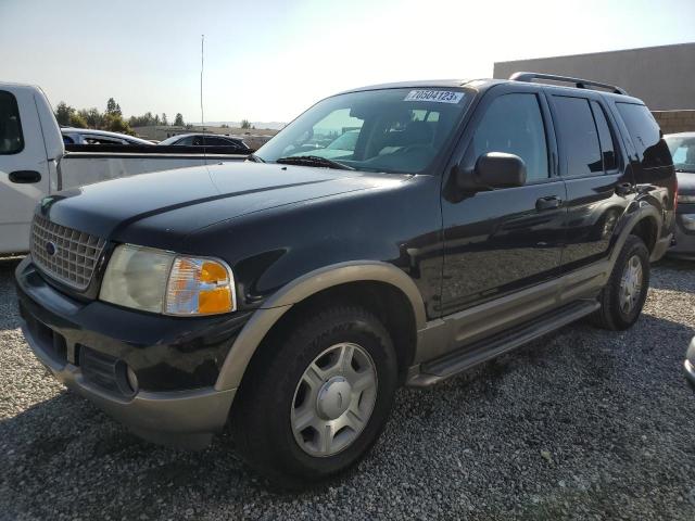 1FMZU64K83ZA11320 - 2003 FORD EXPLORER EDDIE BAUER BLACK photo 1