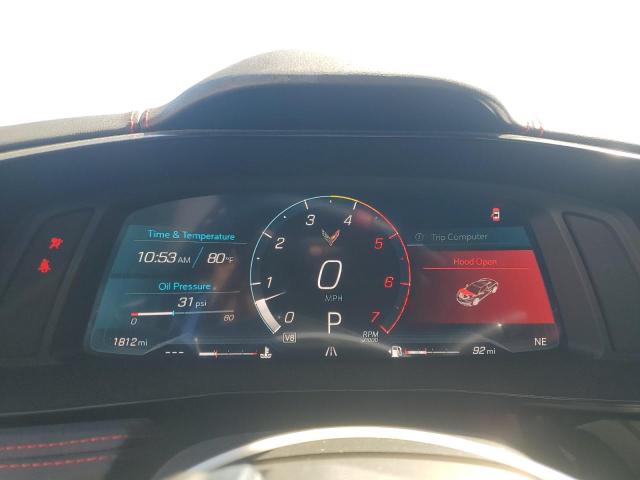 1G1YA2D45P5135361 - 2023 CHEVROLET CORVETTE STINGRAY 1LT BLACK photo 9