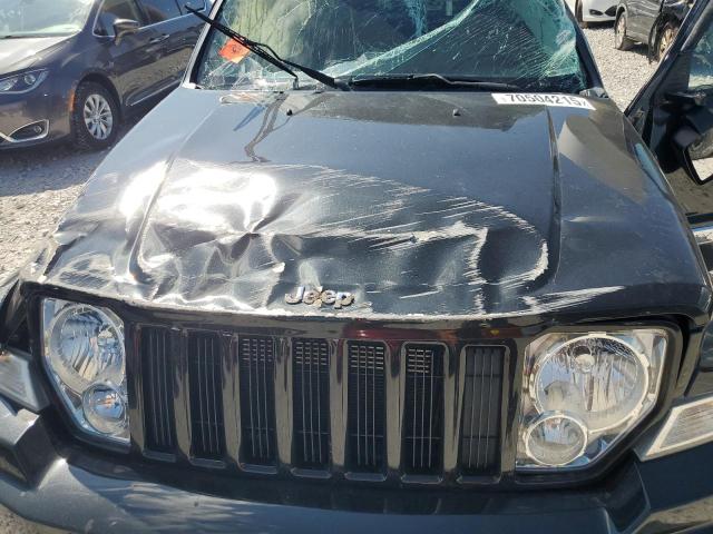 1C4PJMAK3CW167702 - 2012 JEEP LIBERTY SPORT BLACK photo 12