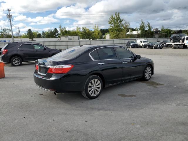 1HGCR2F80DA035490 - 2013 HONDA ACCORD EXL BLACK photo 3