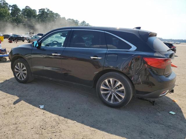 5FRYD4H60FB003867 - 2015 ACURA MDX TECHNOLOGY BLACK photo 2