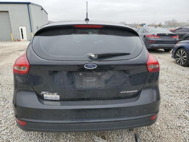 1FADP3N25HL309942 - 2017 FORD FOCUS TITANIUM BLACK photo 6