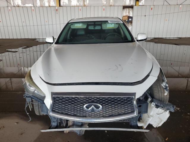 JN1BV7AP0EM689569 - 2014 INFINITI Q50 BASE თეთრი ფოტო 5