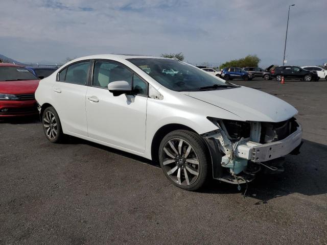 19XFB2F94EE247199 - 2014 HONDA CIVIC EXL WHITE photo 4