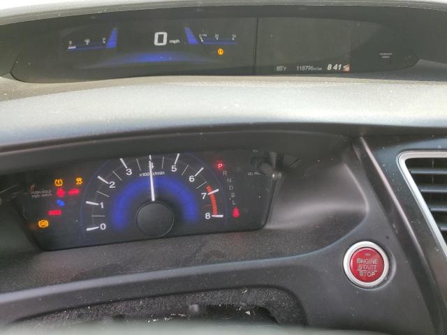 19XFB2F94EE247199 - 2014 HONDA CIVIC EXL WHITE photo 9