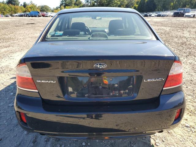 4S3BL616697231513 - 2009 SUBARU LEGACY 2.5I BLACK photo 6